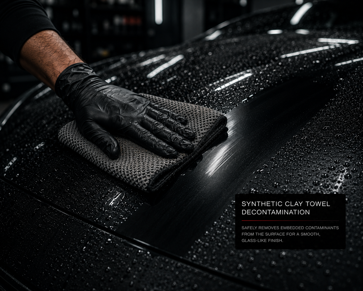 Synthetic Clay Decontamination